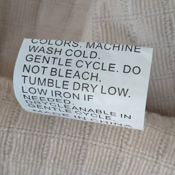 SHEIN Peach Pink Stretchy Textured Knit Long Sleeve Snap Casual Jacket; Size XL - Picture 5 of 5